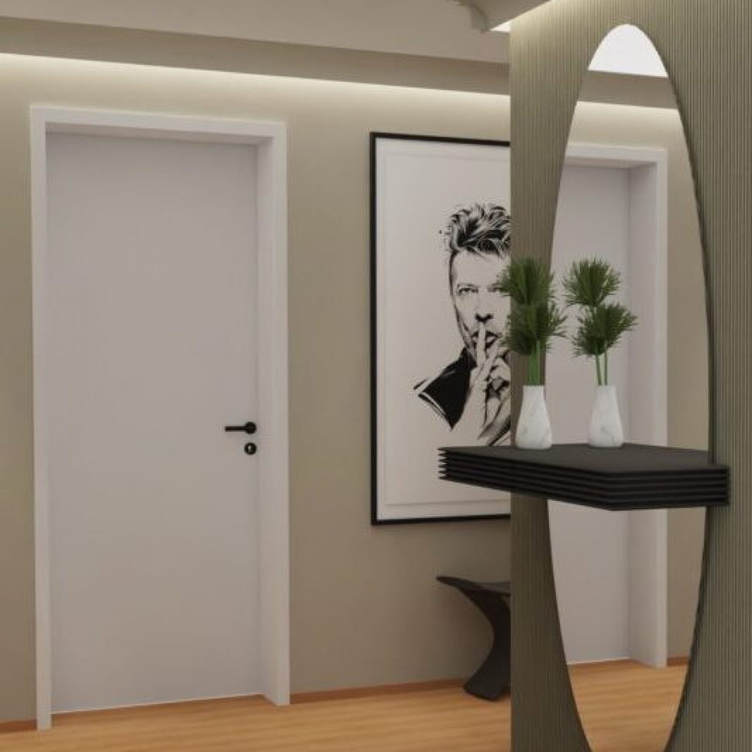 3D Raumplanung Flur
